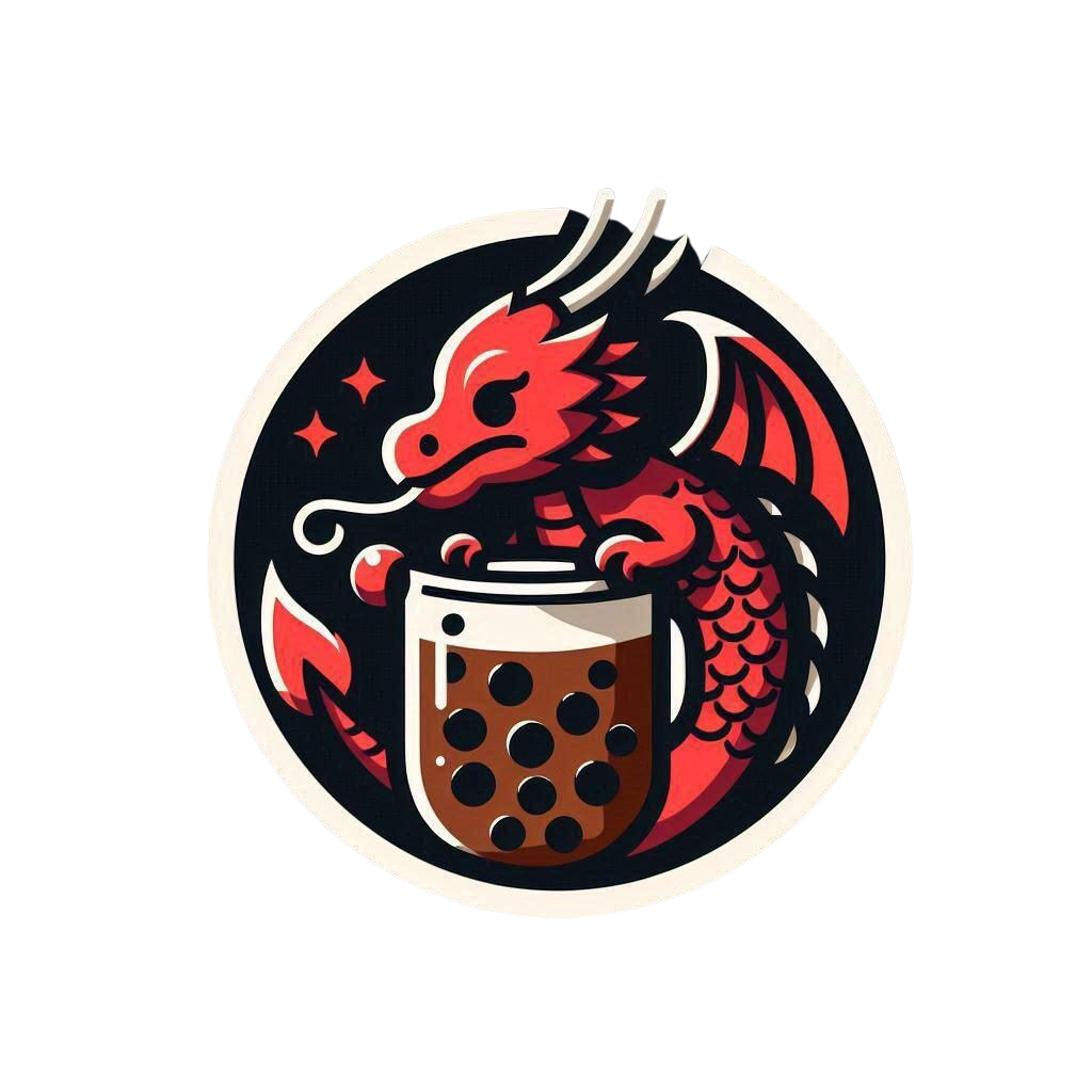 Boba Dragon Logo